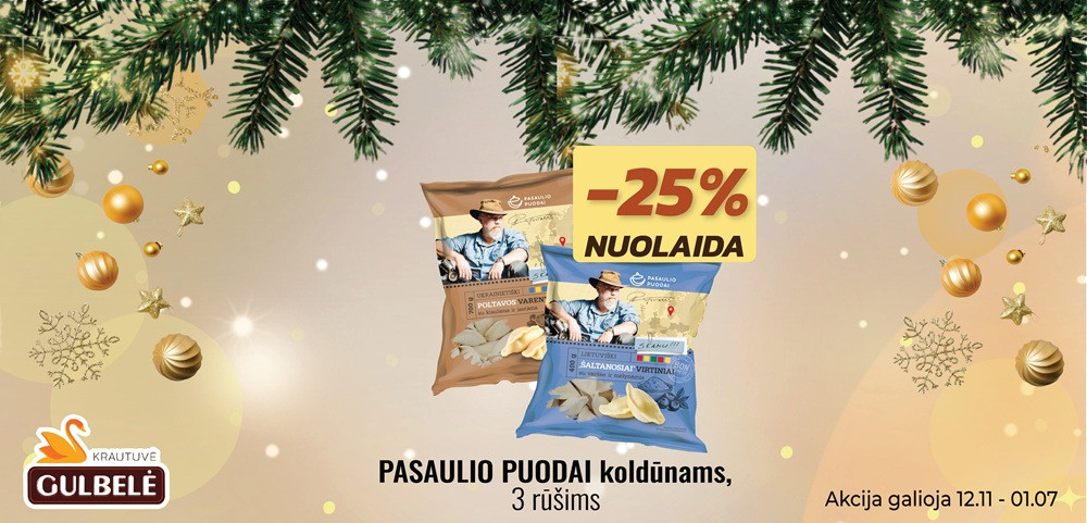 PASAULIO PUODAI koldūnai